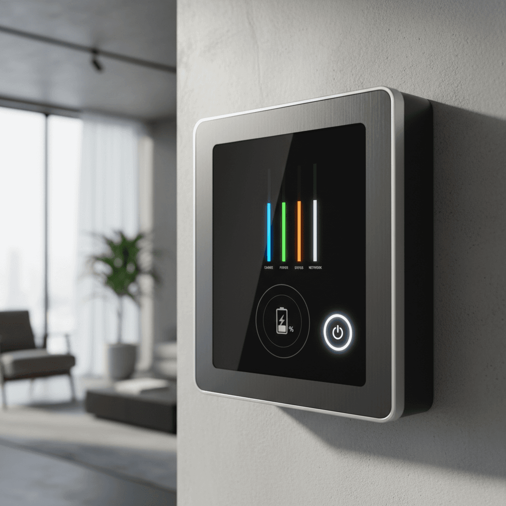 Residential energy storage system installed in home